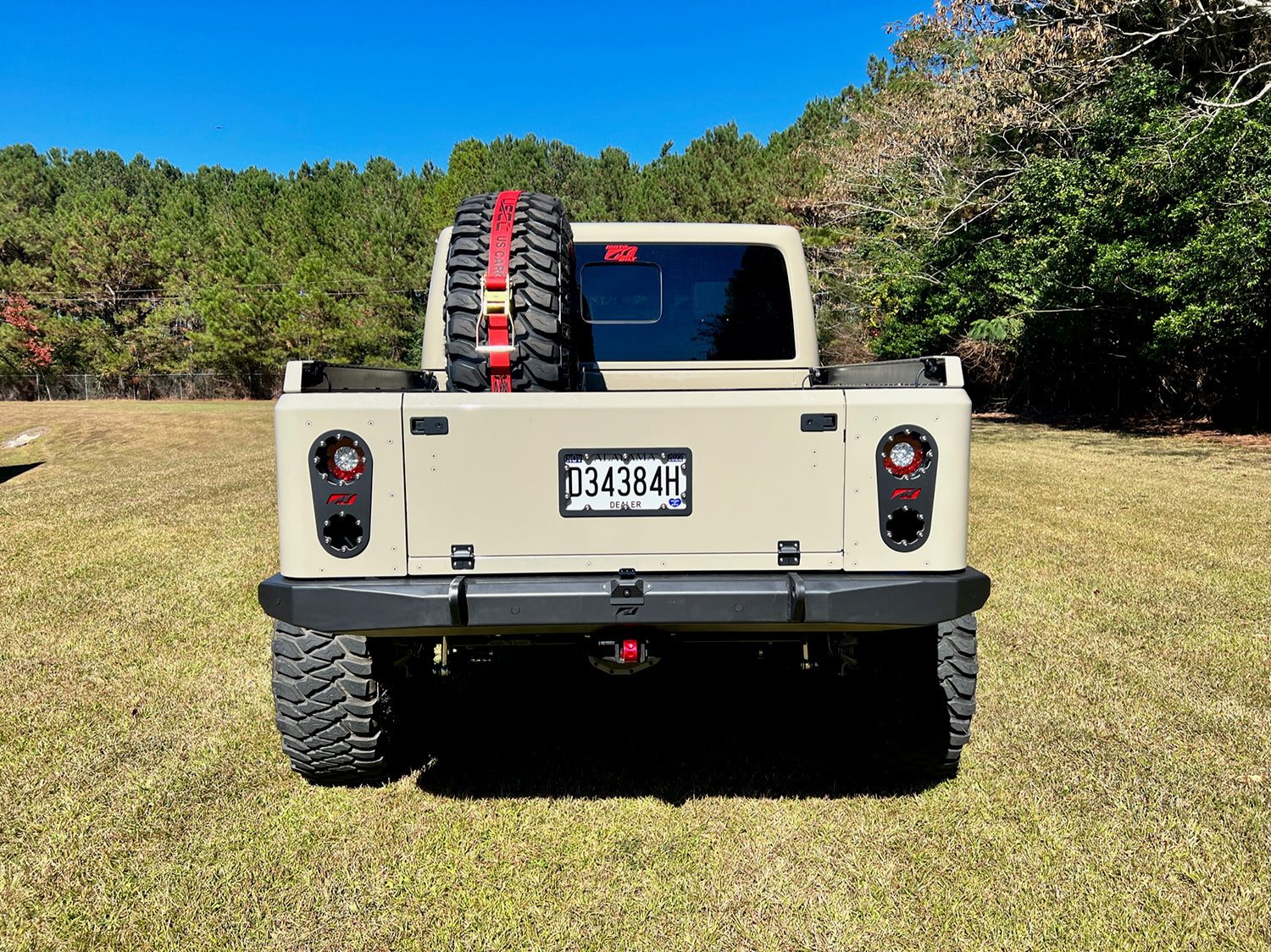 Universal Bed Mounted Tire Carrier