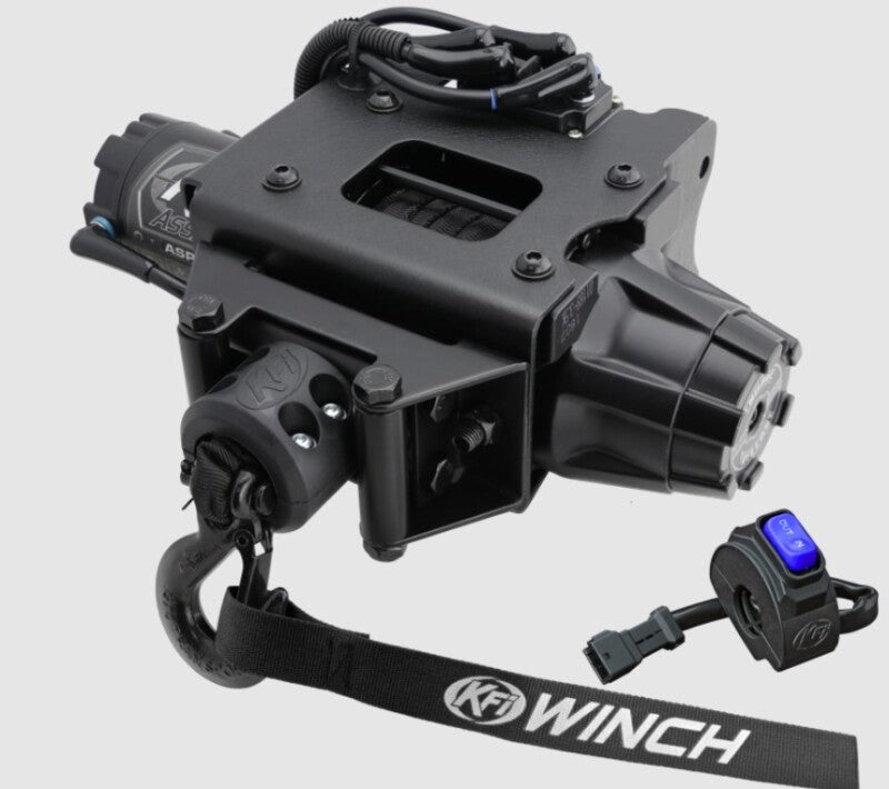 KFI Polaris ATV Plug-N-Play Winch 3500 lbs. - Synthetic Cable