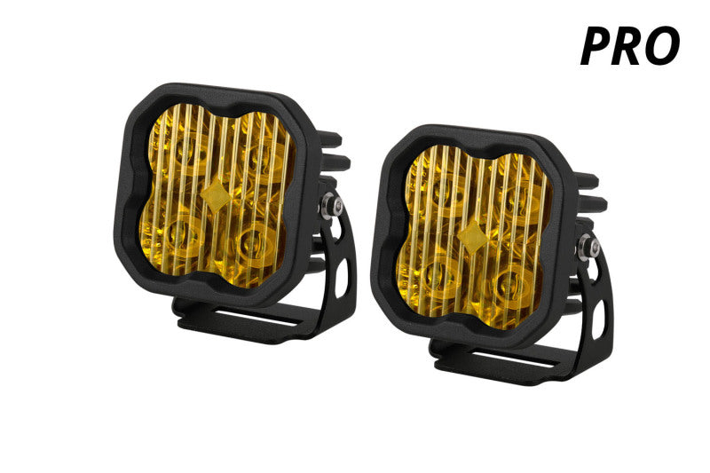 Diode Dynamics SS3 Pro ABL - Yellow SAE Fog Standard (Pair)