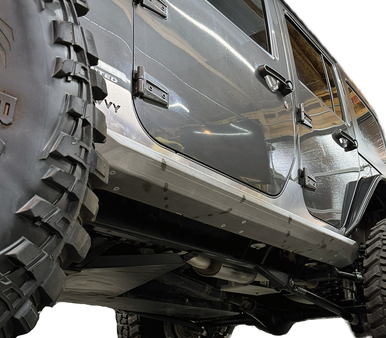 JEEP JKU SAVVY KRAWLER LITE SLIDERS (WELD ON)