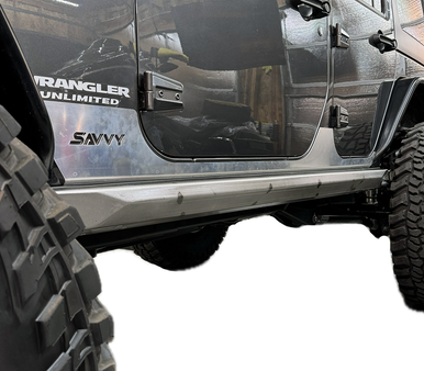 JEEP JKU SAVVY KRAWLER LITE SLIDERS (BOLT ON)