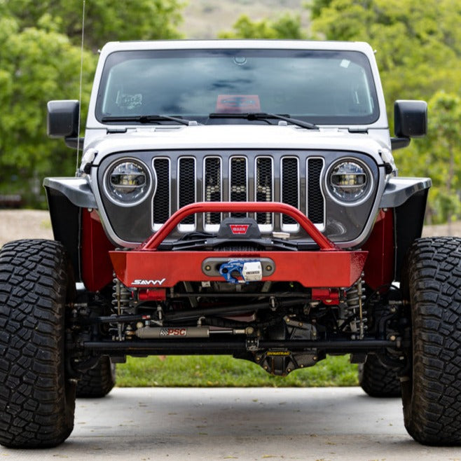 Savvy Krawler Lite Front Bumper w/ Hoop for JL/JT