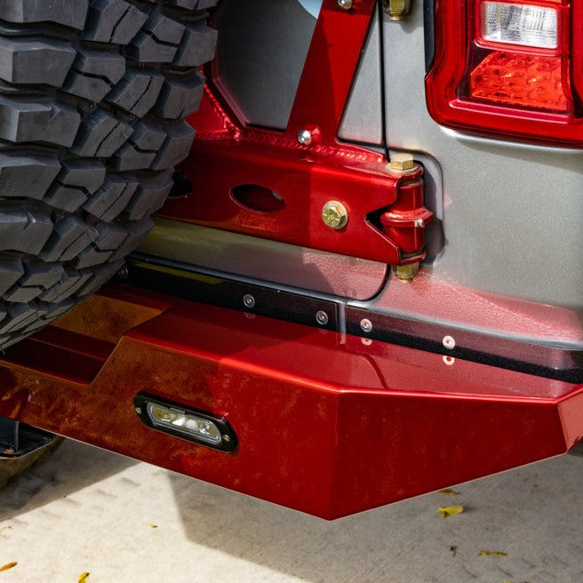 Savvy Aluminum Krawler Lite Bolt on Rear Bumper for JL