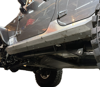 JEEP JKU SAVVY KRAWLER LITE SLIDERS (WELD ON)