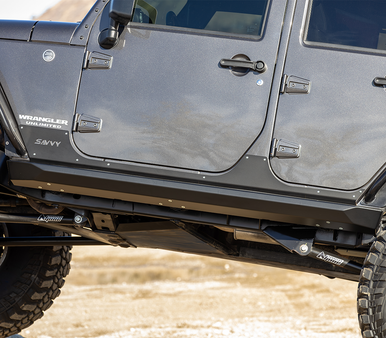 JEEP JKU SAVVY KRAWLER LITE SLIDERS (WELD ON)