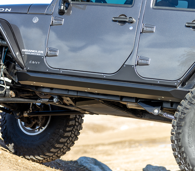 JEEP JKU SAVVY KRAWLER LITE SLIDERS (WELD ON)