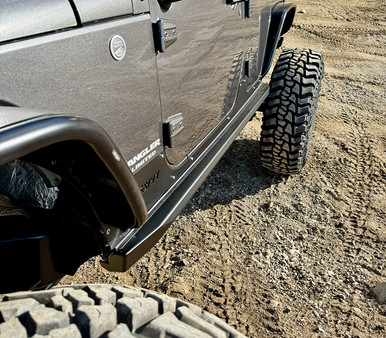 JEEP JKU SAVVY KRAWLER LITE SLIDERS (WELD ON)