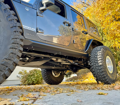 JEEP JKU SAVVY KRAWLER LITE SLIDERS (WELD ON)