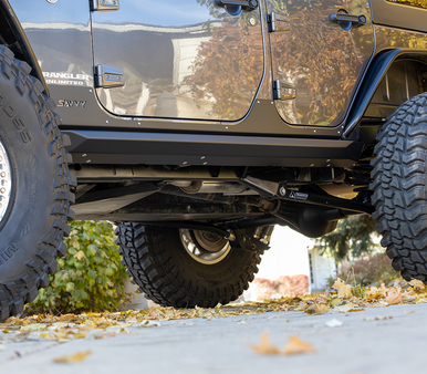 JEEP JKU SAVVY KRAWLER LITE SLIDERS (WELD ON)