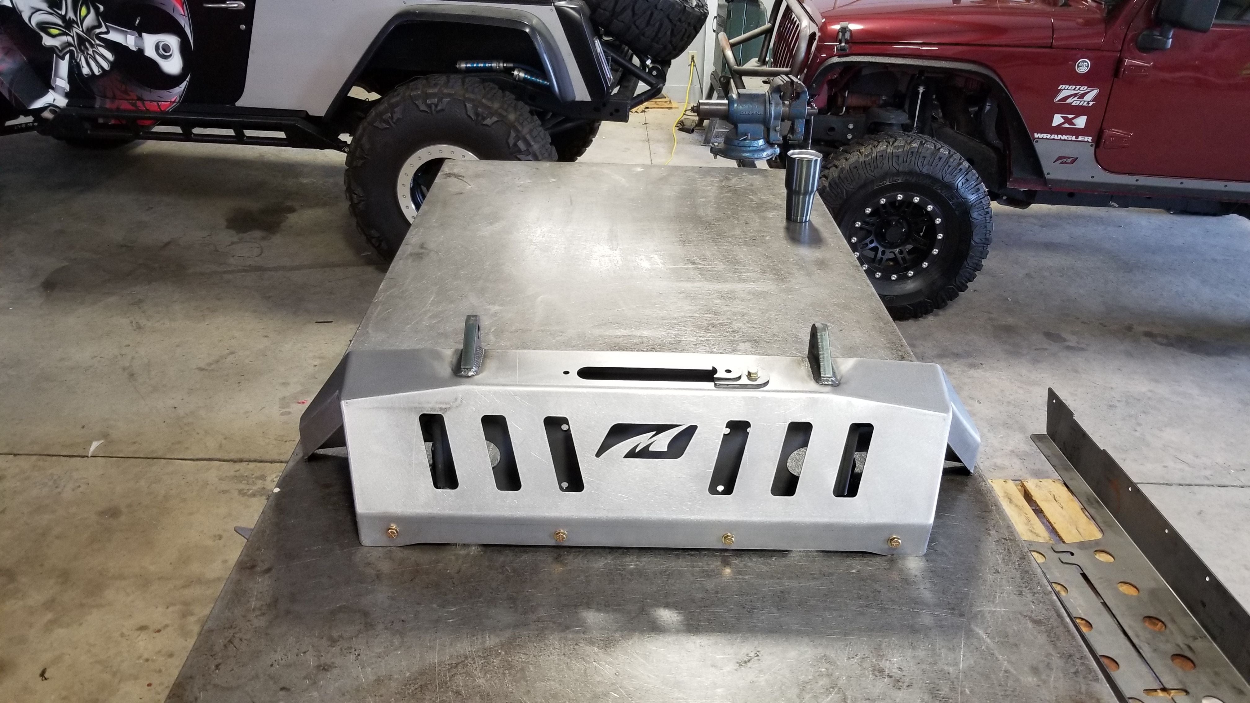 Crusher Series Front Bumper for Jeep JK / JKU