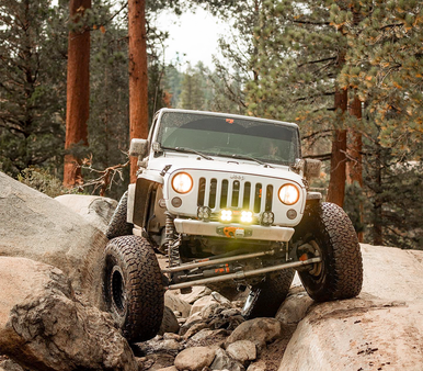 JEEP JK/JKU SAVVY LEGACY 6061 ALUMINUM FRONT BUMPER WITH OUT HOOP