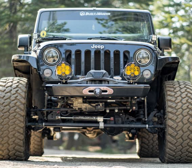 JEEP JK/JKU SAVVY LEGACY 6061 ALUMINUM FRONT BUMPER WITH OUT HOOP