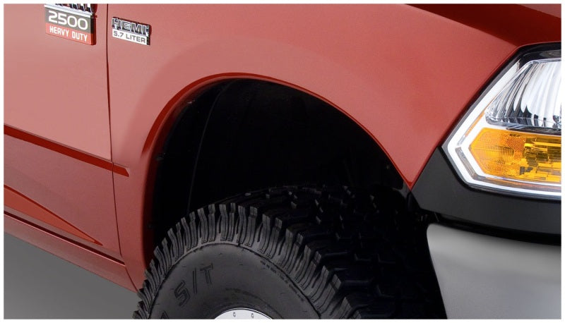 Bushwacker 10-18 Dodge Ram 2500 Fleetside Extend-A-Fender Style Flares 4pc 76.3/98.3in Bed - Black