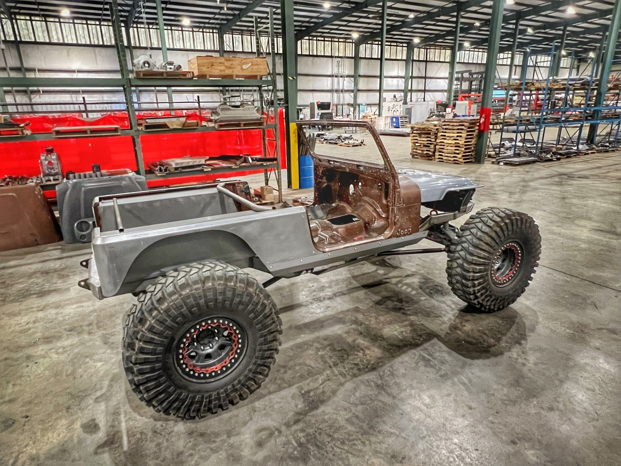 15" Stretch Over the Rail Corner Armor for Jeep YJ