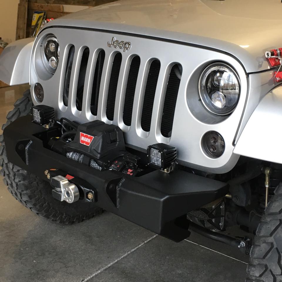 Crusher Series Front Bumper for Jeep JK / JKU