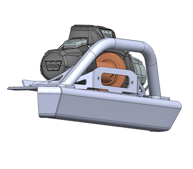 JEEP TJ/LJ SAVVY LEGACY 6061 ALUMINUM FRONT BUMPER WITH HOOP