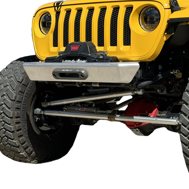 JEEP JL/JLU/JT SAVVY LEGACY 6061 ALUMINUM FRONT BUMPER WITH OUT HOOP