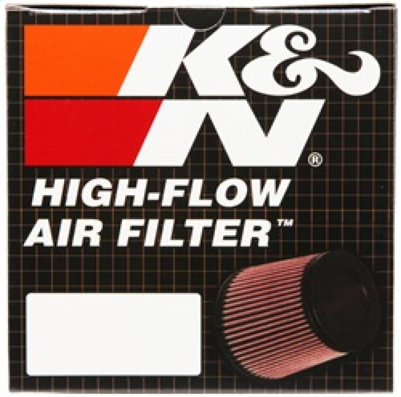 K&N Filter Universal Rubber Filter Round Straight 3.5in Flange ID x 5in OD x 8.5in H