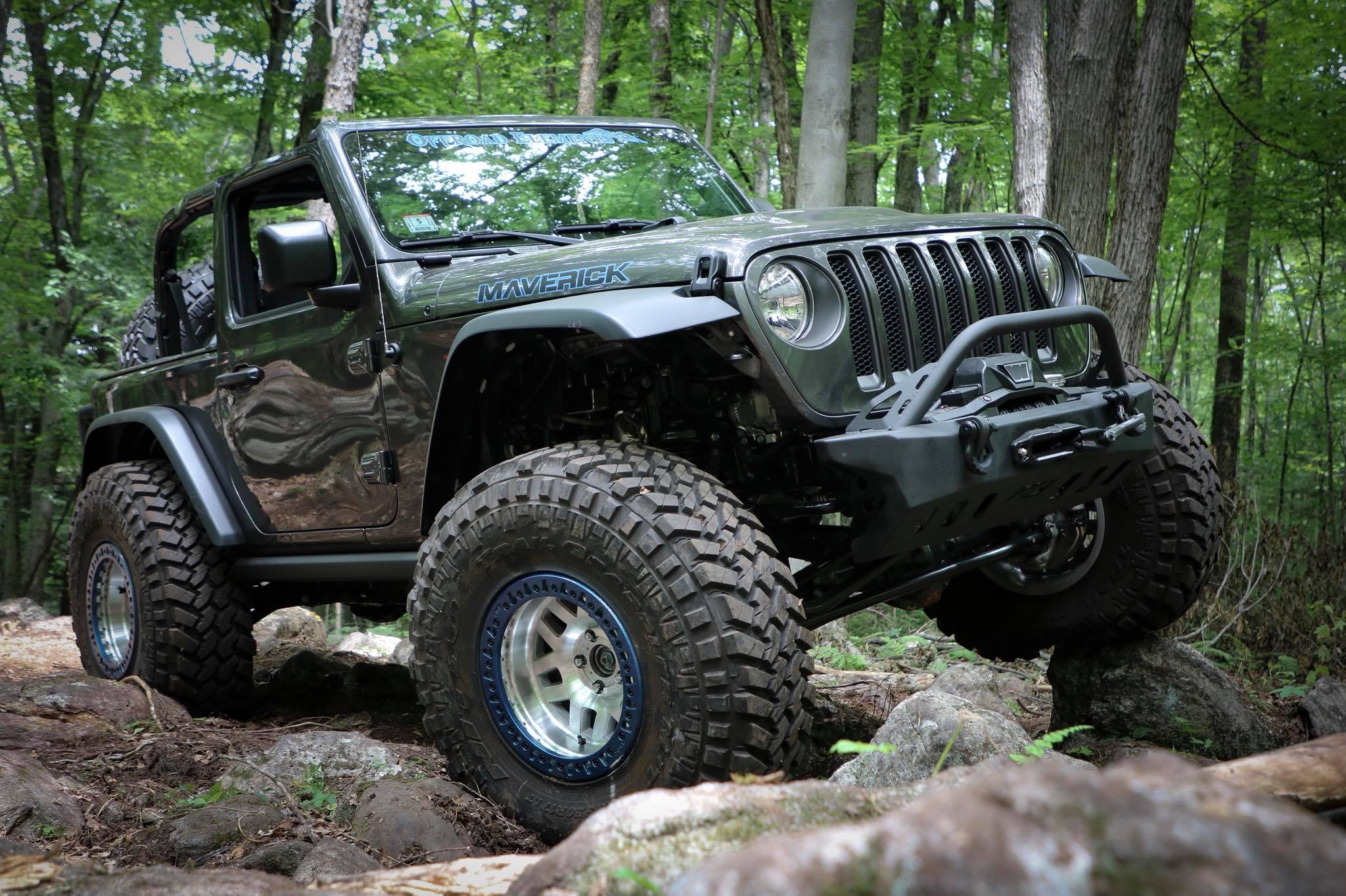 Crusher Series Front Bumper w/ Bull Bar for Jeep JL / JT Gladiator