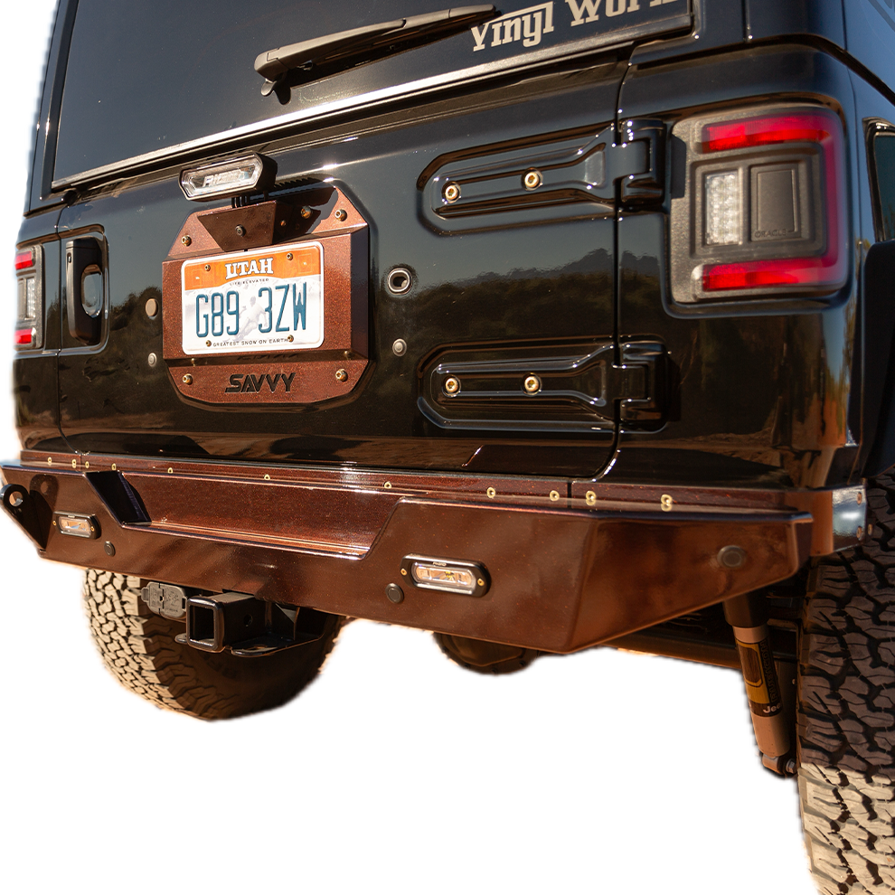 Savvy Spare Tire Delete & Camera Mount for JL