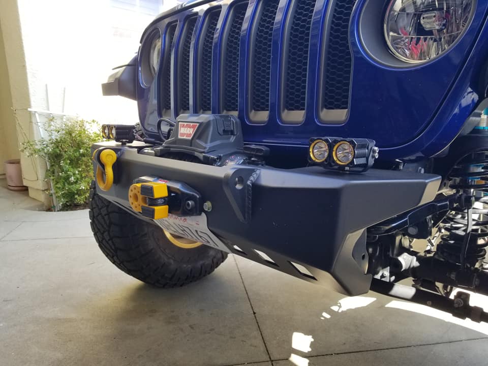 Crusher Series Front Bumper for Jeep JL and JT Gladiator