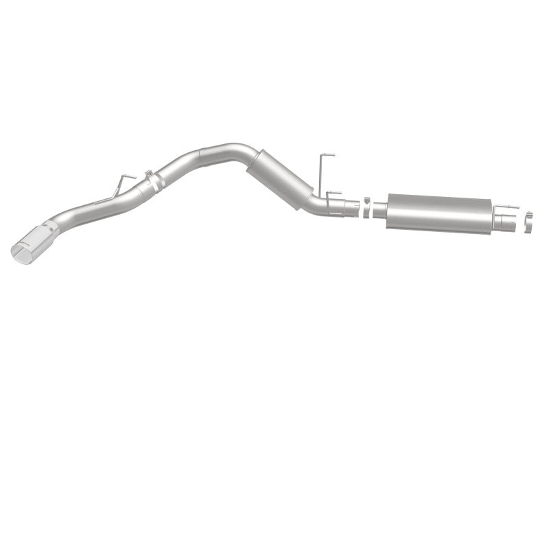 MagnaFlow Cat-Back, SS, 4in, Single Pass Side Rear Exit 5in Tip 14-15 Ram 2500 6.4L V8 CC LB/MC SB