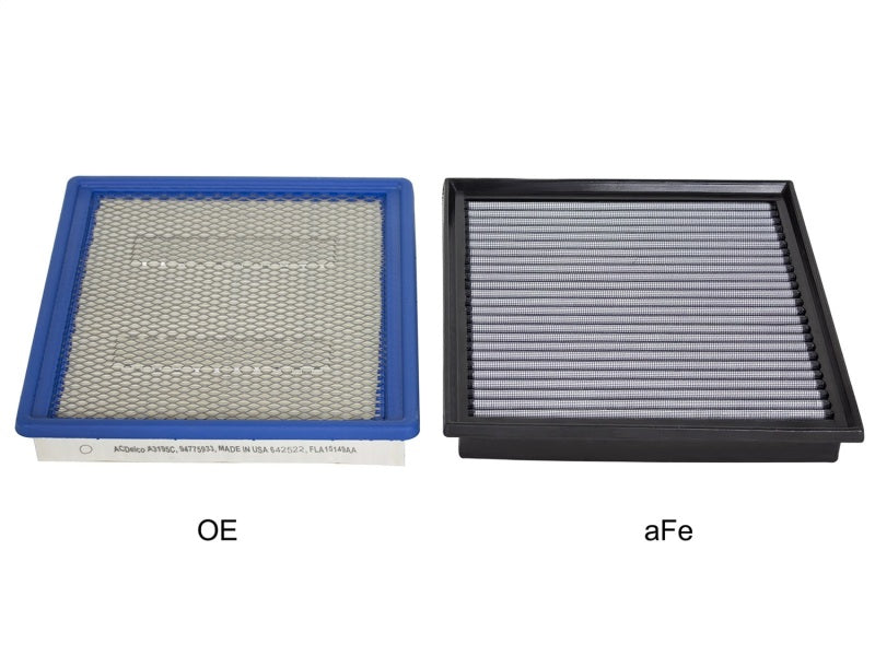 aFe MagnumFLOW OEM Replacement Air Filter PRO Dry S 15-17 Chevrolet Colorado 2.8L/3.6L V6