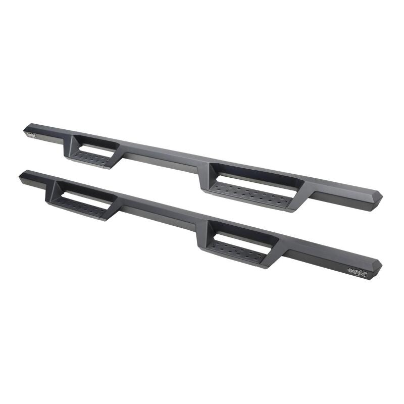 Westin 2019 Chevrolet Silverado / GMC Sierra 1500 Crew Cab Drop Nerf Step Bars - Textured Black