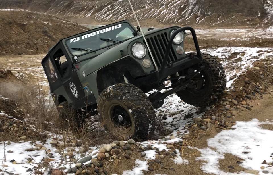 Stubby Front Bumper w/ Stinger for Jeep CJ