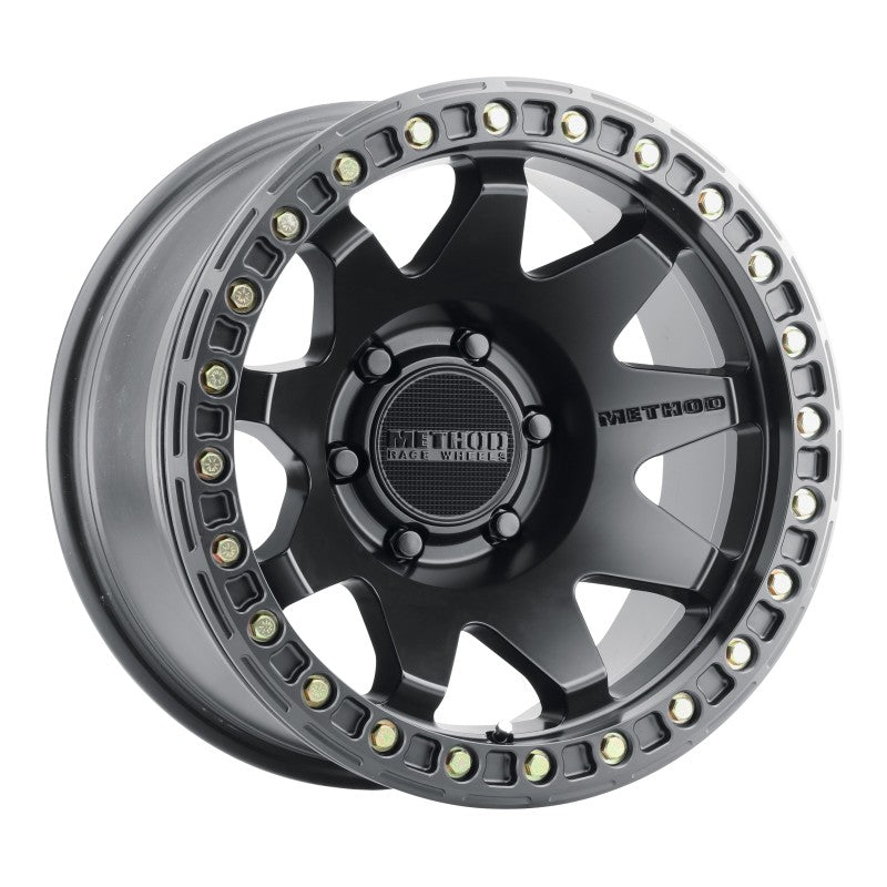 Method MR108 17x9 -44mm Offset 6x5.5 106.25mm CB Matte Black w/BH-H24125-38 Wheel