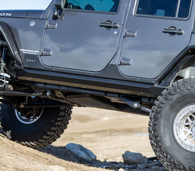 JEEP JKU SAVVY KRAWLER LITE SLIDERS (WELD ON)