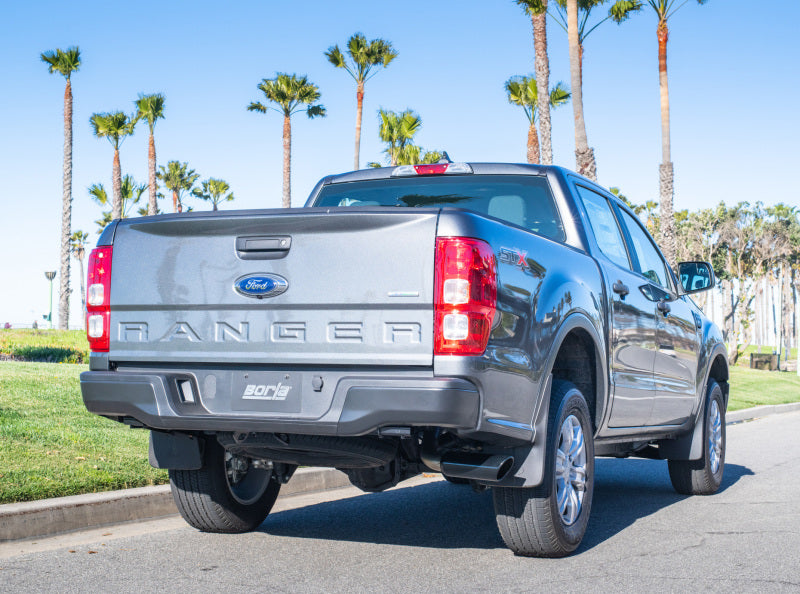 Borla 2019 Ford Ranger XL/XLT/Lariat 2.3L 2/4WD WB S-Type Catback Exhaust w/ Blk Chrome Tip