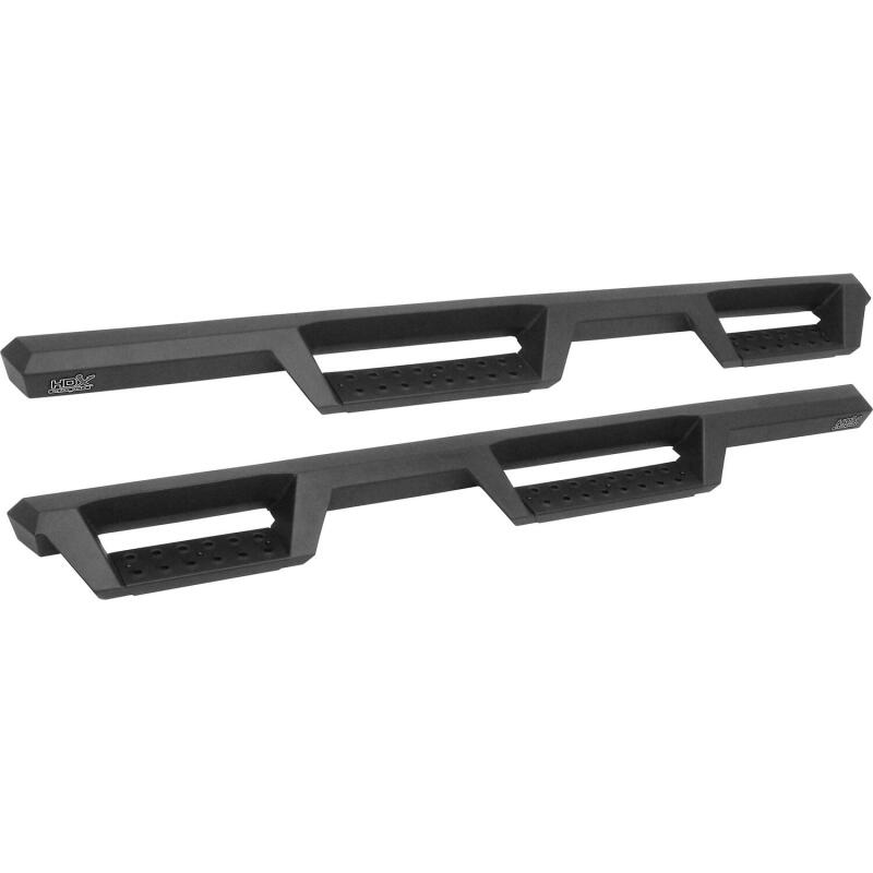 Westin 18-20 Jeep Wrangler JL Unlimited 4DR HDX Drop Nerf Step Bars - Textured Black