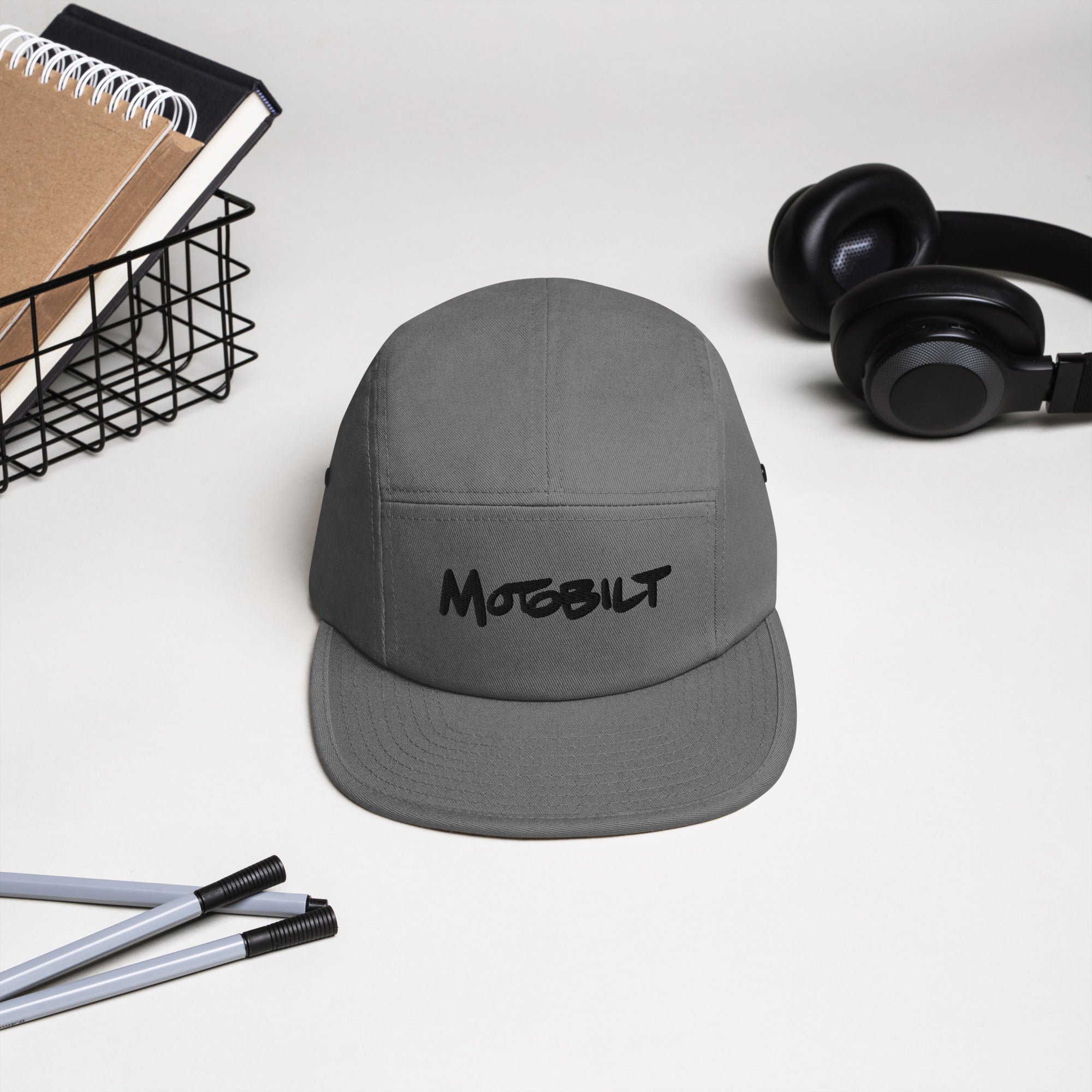 Five Panel Motobilt Inky Ruffian Cap