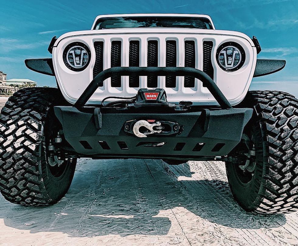 Crusher Series Front Bumper w/ Bull Bar for Jeep JL / JT Gladiator