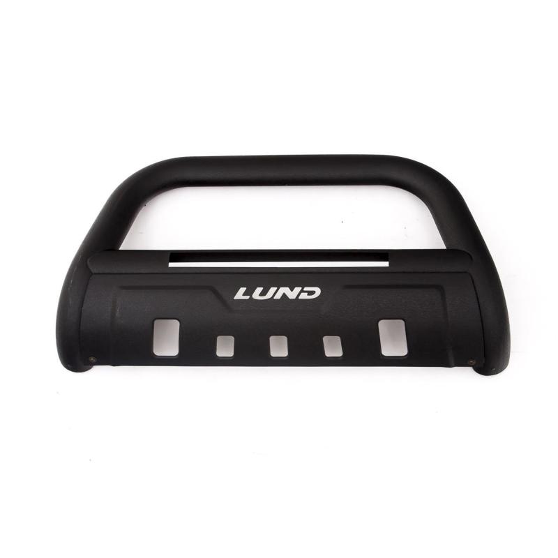 Lund 19-22 Chevrolet Silverado 1500 (Excl. 2019 LD) Bull Bar w/ Light & Wiring-Blk - Black