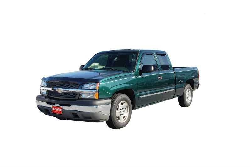 AVS 99-07 Chevy Silverado 1500 Ext. Cab Ventvisor Outside Mount Window Deflectors 4pc - Smoke