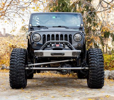 JEEP JK/JKU SAVVY LEGACY 6061 ALUMINUM FRONT BUMPER WITH HOOP