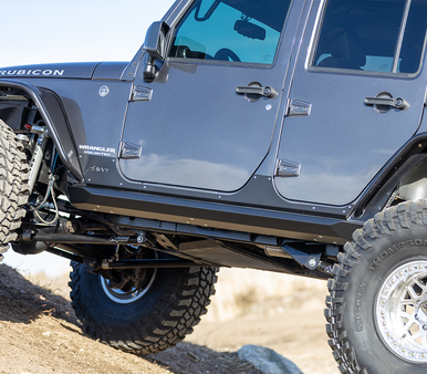 JEEP JKU SAVVY KRAWLER LITE SLIDERS (WELD ON)