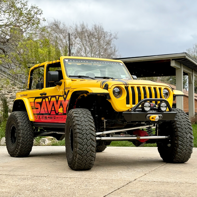 JEEP JL/JLU/JT SAVVY LEGACY 6061 ALUMINUM FRONT BUMPER WITH HOOP