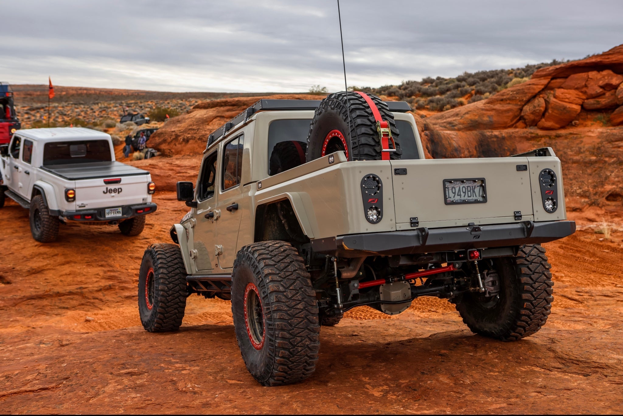 Receiver Hitch for Full Length Bed Replacement Jeep Gladiator