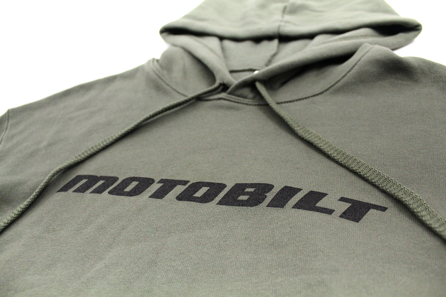 Motobilt Green Women's Crop Hoodie