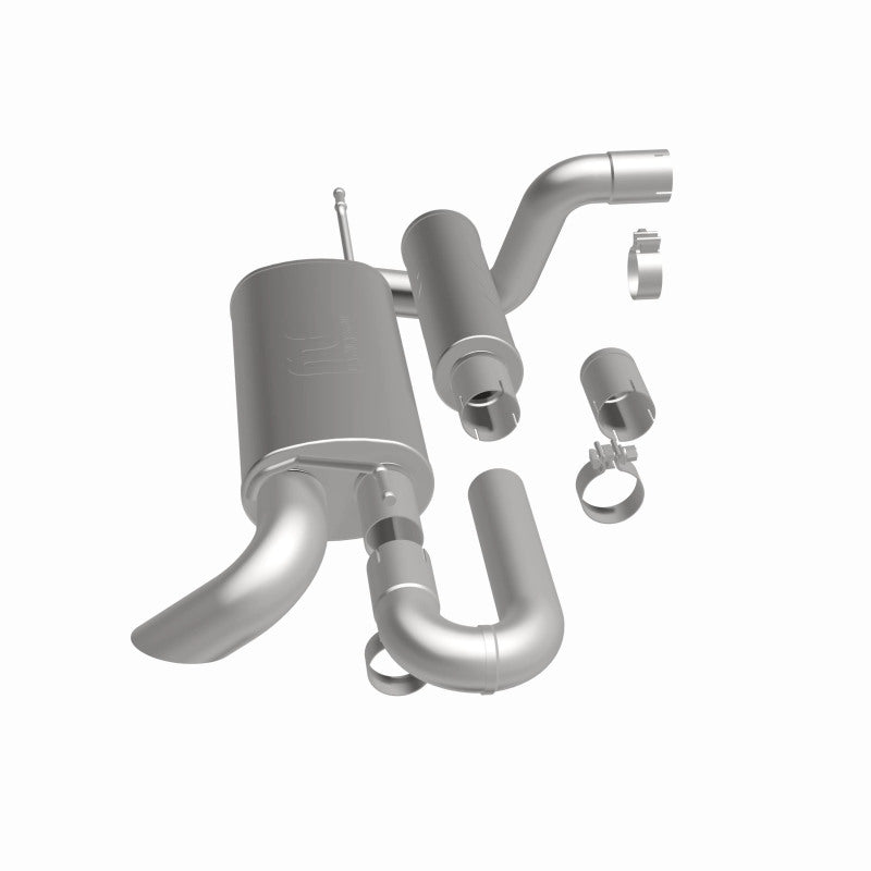 MagnaFlow 18-23 Jeep Wrangler JL 2.0L/3.6L Overland Series Axle-Back Exhaust