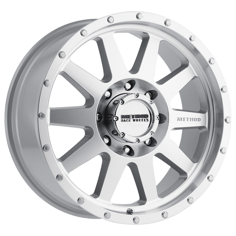 Method MR301 The Standard 20x9 +18mm Offset 8x170 130.81mm CB Machined/Clear Coat Wheel