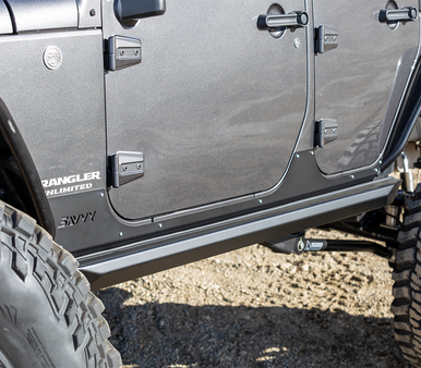 JEEP JKU SAVVY KRAWLER LITE SLIDERS (WELD ON)