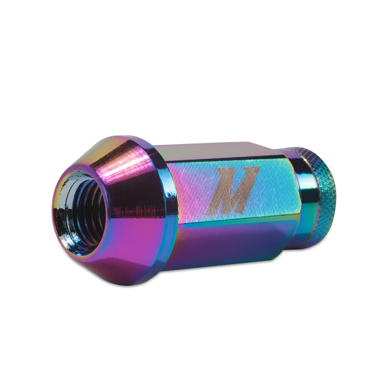 Mishimoto Aluminum Locking Lug Nuts M12x1.25 20pc Set Neo Chrome