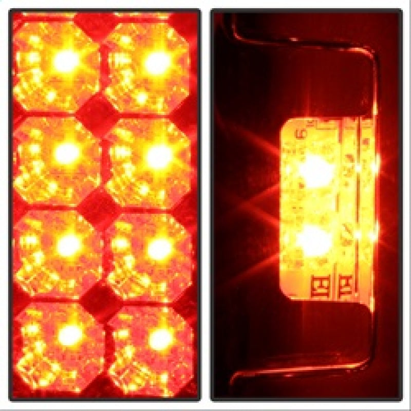 Spyder Ford F150 side 97-03/F250/350/450 Super Duty 99-07 LED Tail Lights Chrm ALT-YD-FF15097-LED-C