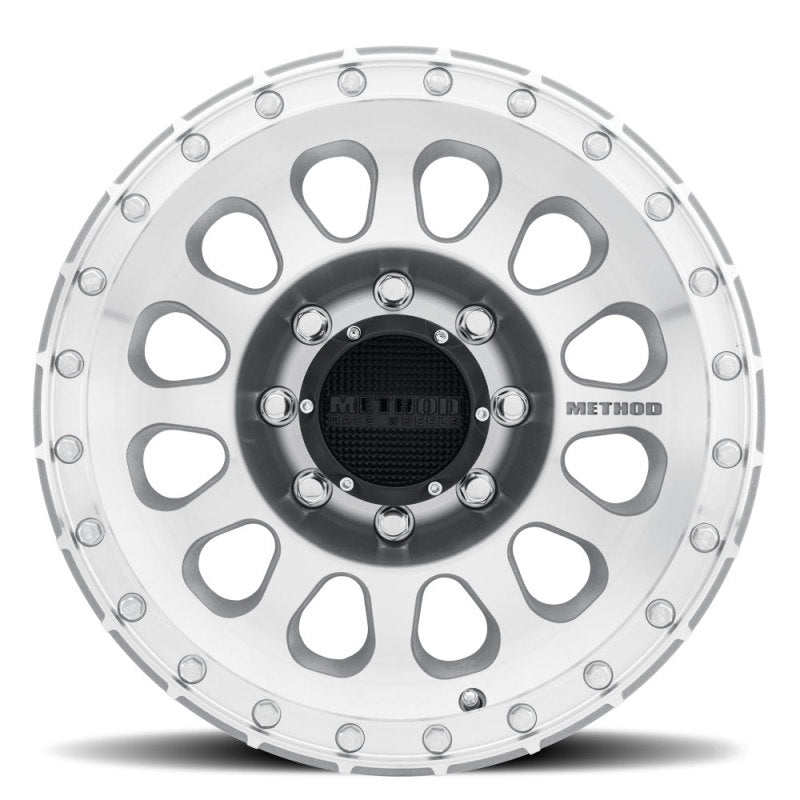 Method MR315 17x8.5 +25mm Offset 8x6.5 130.81mm CB Machined/Clear Coat Wheel