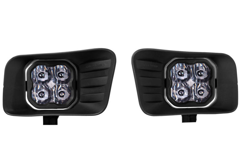 Diode Dynamics SS3 Ram Horizontal LED Fog Light Kit Sport - White SAE Fog