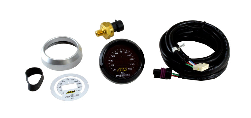 AEM 52mm Oil Pressure 150psi Digital Gauge